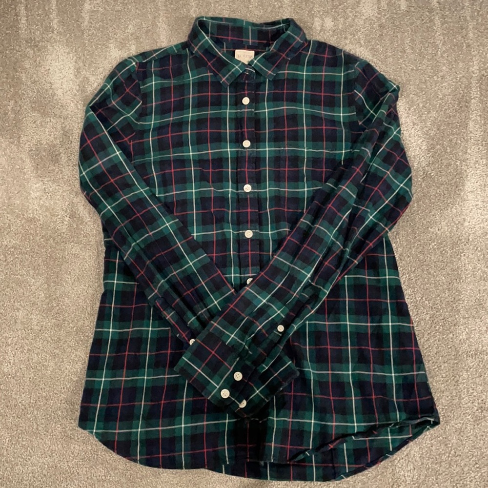 JCrew The Perfect Shirt Flannel